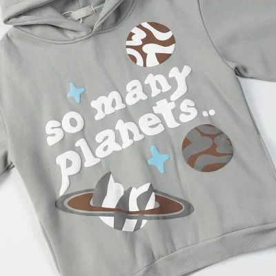 Худи Broken Planet So Many Planets "Gray" фото № 7