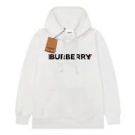 Худи Burberry Frontside Central Contrast Black Logo Худи Burberry Frontside Central Contrast Black Logo