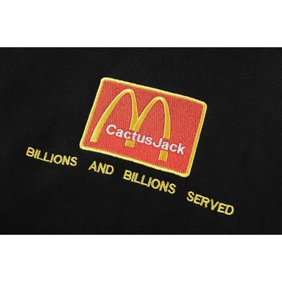 Худи Cactus Jack Im Lovin "Black/Yellow" фото № 5