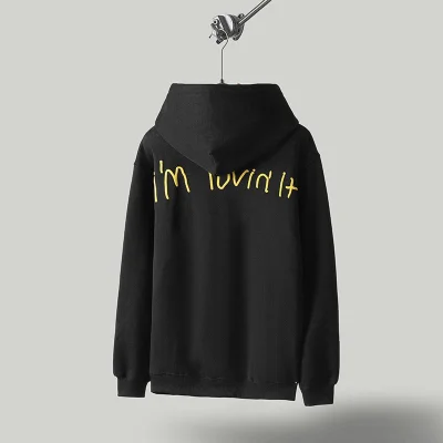 Худи Cactus Jack Im Lovin "Black/Yellow" фото № 3