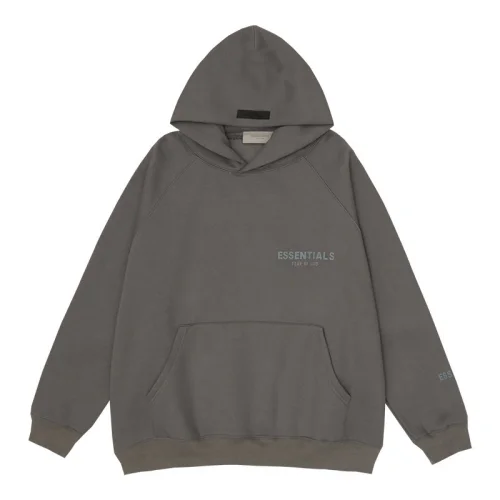Худи Fear Of God Reflective Text Logo "Gray"