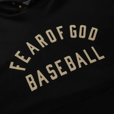 Худи Fear Of God Baseball - Text "Black" фото № 5 Худи Fear Of God Baseball - Text "Black" фото № 5