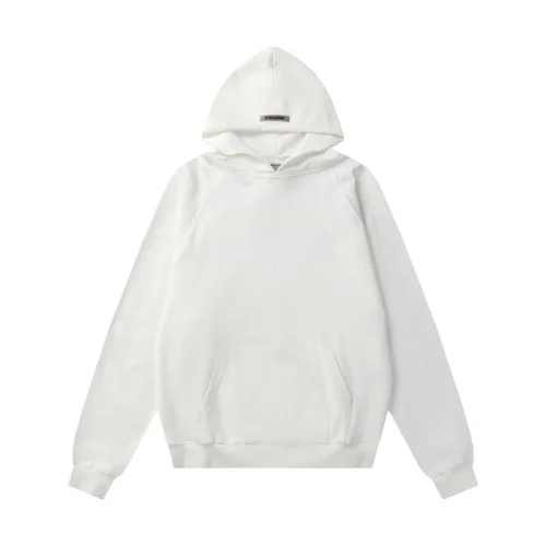 Худи Fear Of God With Black Text Logo On The Back "White"
