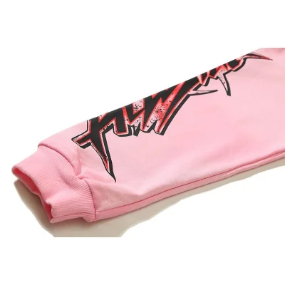 Худи Hellstar X Four Caccus With Logo "Pink" фото № 2