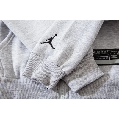 Худи Jordan Basketball Players Logo ZIP "Gray" фото № 8