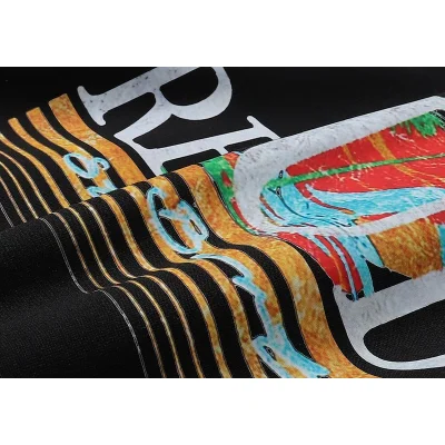 Худи Rhude Tropics "Black" фото № 2