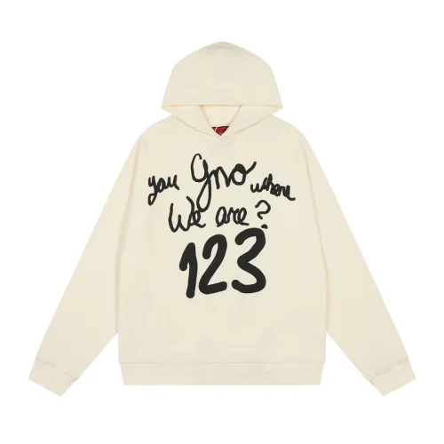 Худи Rrr123 With An Unusual Print "Beige"