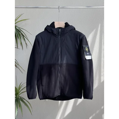 Худи Stone Island Warm On The Lock "Black" фото № 2