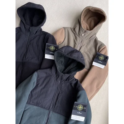 Худи Stone Island Warm On The Lock "Black" фото № 6