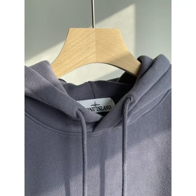 Худи Stone Island With An Introductory Patch "Gray/Blue" фото № 5