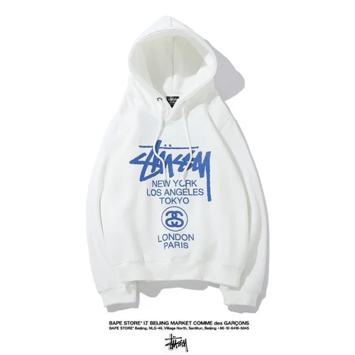 Худи Stussy Inscriptions "White"