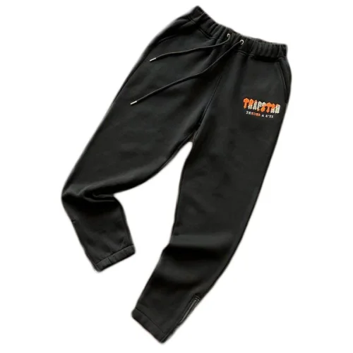 Штаны Trapstar Big Logo Inscription And Wide Front Pocket "Black"
