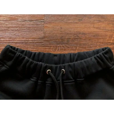 Штаны Trapstar Big Logo Inscription And Wide Front Pocket "Black" фото № 6