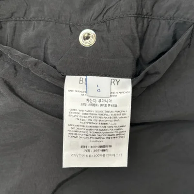 Двусторонняя куртка Burberry Midnight Check "Black" фото № 3