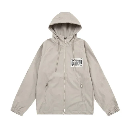 Куртка Christian Dior Print On White Stripe Stars "Gray"