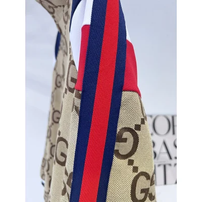 Олимпийка Gucci With Stripes "Brown" фото № 7 Олимпийка Gucci With Stripes "Brown" фото № 7