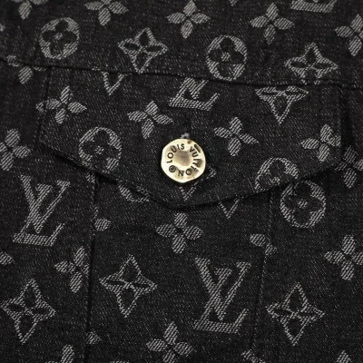 Джинсовая Куртка With Embroidery Of Woman "Black" фото № 2