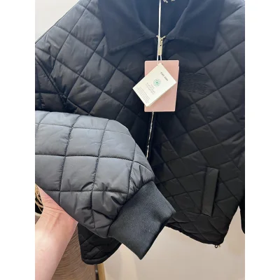 Куртка Miu Miu Quilted Jacket "Black" фото № 6