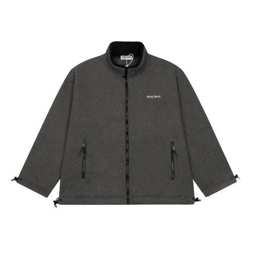 Ветровка Miu Miu Thick Fabric "Gray"