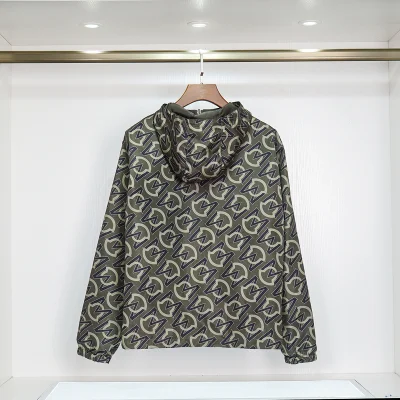 Ветровка Moncler Brand Emblem "Gray" фото № 2