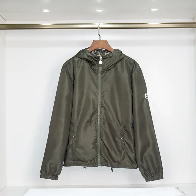 Ветровка Moncler Brand Emblem "Gray" фото № 4