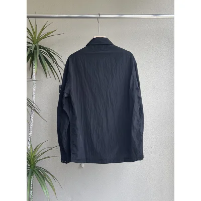 Ветровка Stone Island Shirt Style "Black" фото № 4