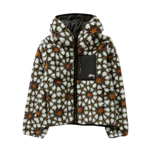Куртка Stussy Double-Sided With A Hood "White/Brown"