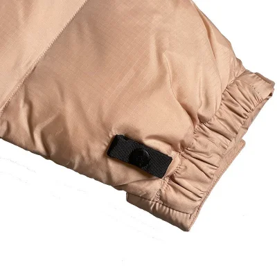 Куртка The North Face 700 With Logo Brand "Pink" фото № 5