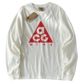 Лонгслив ACG Logo Inside Triangle Front "White"