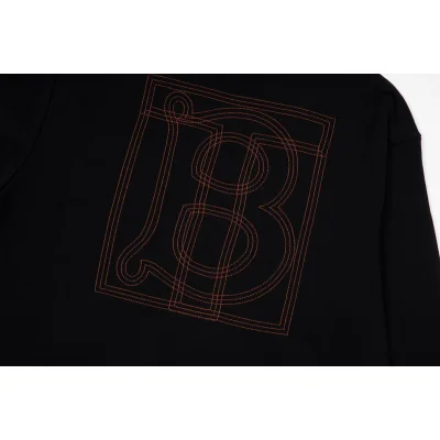 Лонгслив Burberry Base With The Inscription "Black" фото № 2