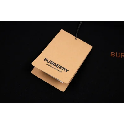 Лонгслив Burberry Base With The Inscription "Black" фото № 6