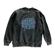 Лонгслив Chrome Hearts Lots And Lots Of Crosses "Black"