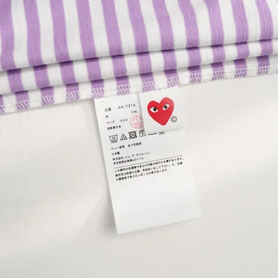 Лонгслив Comme des Garçons Red Logo Colors "Violet" фото № 7