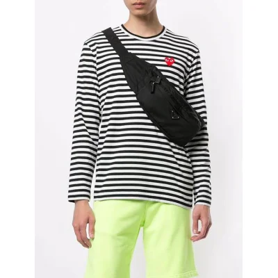 Лонгслив Comme des Garçons Play Monotone "Black" фото № 8 Лонгслив Comme des Garçons Play Monotone "Black" фото № 8