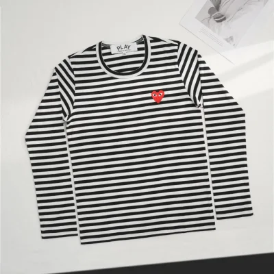 Лонгслив Comme des Garçons Play Monotone "Black" фото № 2 Лонгслив Comme des Garçons Play Monotone "Black" фото № 2