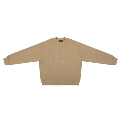 Лонгслив Drew House Big Smiley Face "Brown" фото № 8