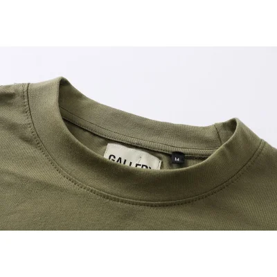 Лонгслив Gallery Dept Black Text Logo "Khaki" фото № 2