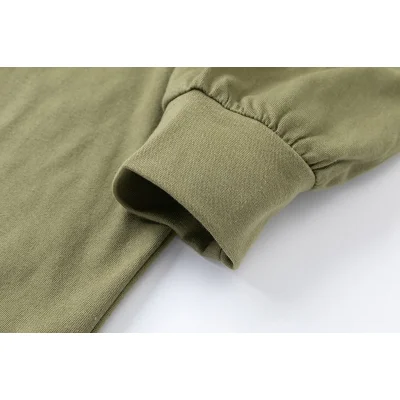 Лонгслив Gallery Dept Black Text Logo "Khaki" фото № 4