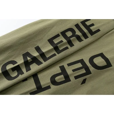 Лонгслив Gallery Dept Black Text Logo "Khaki" фото № 6