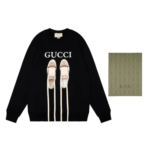 Лонгслив Gucci The Illusion Sneakers "Black"