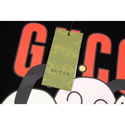 Лонгслив Gucci Friends Print "Black" фото № 5