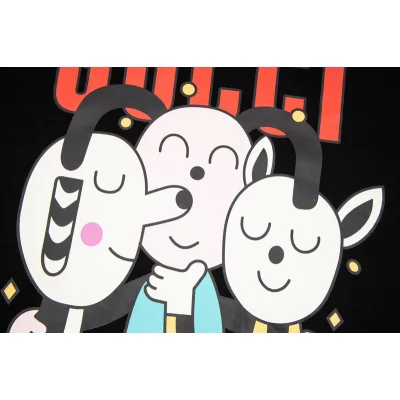 Лонгслив Gucci Friends Print "Black" фото № 7