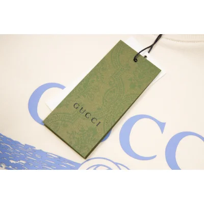 Лонгслив Gucci Belt Print With Logo "Cream" фото № 3