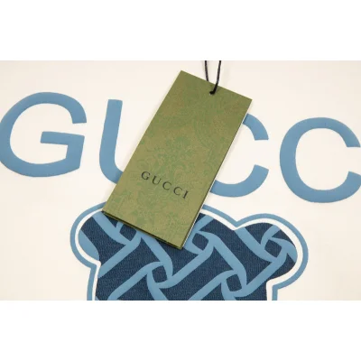Лонгслив Gucci The Silhouette Of The Bear "Cream" фото № 3