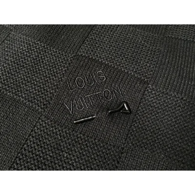 Лонгслив Louis Vuitton Chess Style "Black" фото № 7