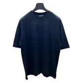 Футболка Miu Miu Clear Frontside Logo MIU MIU "Black"