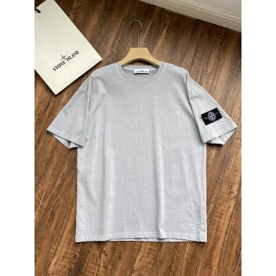Футболка Stone Island Casual "Grey" фото № 2