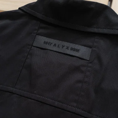 Поло Alyx With Logo - ZIP "Black" фото № 9
