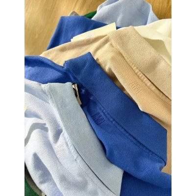 Поло Amiri Red Logo "Blue" фото № 2