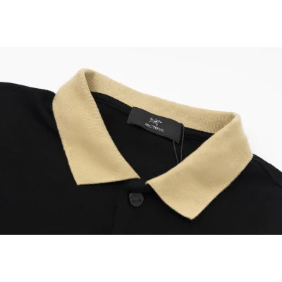 Поло Arcteryx Cotton With Bony Logo "Black" фото № 4 Поло Arcteryx Cotton With Bony Logo "Black" фото № 4